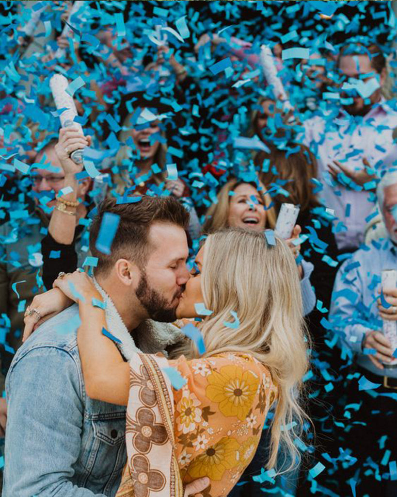 The Best Way To Use Confetti Cannons At Gender Reveals