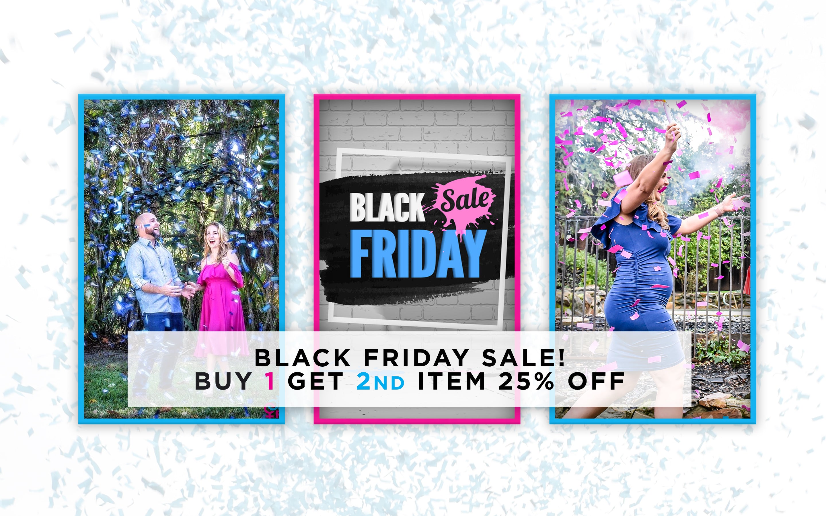 Black Friday Gender Reveal Sale