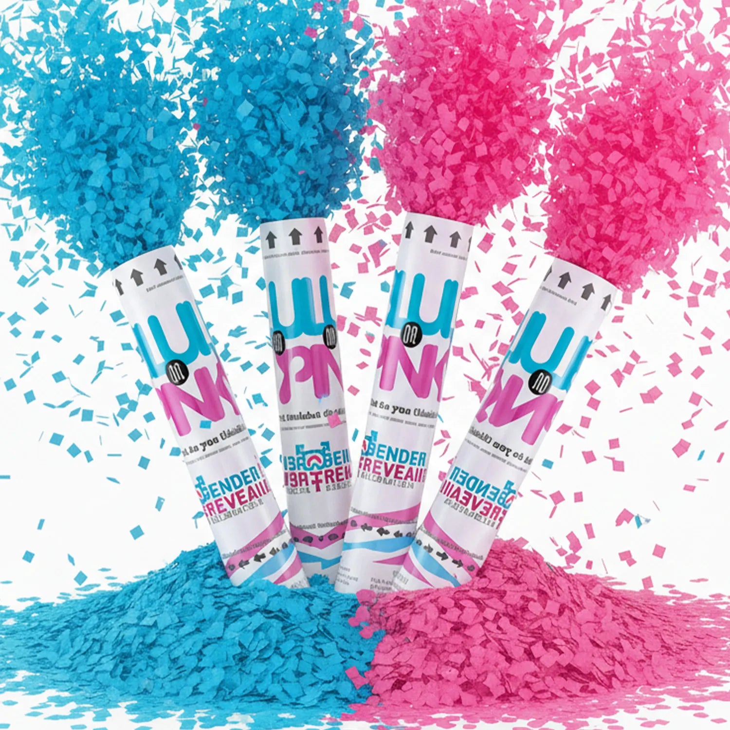 Gender Reveal Confetti Cannons