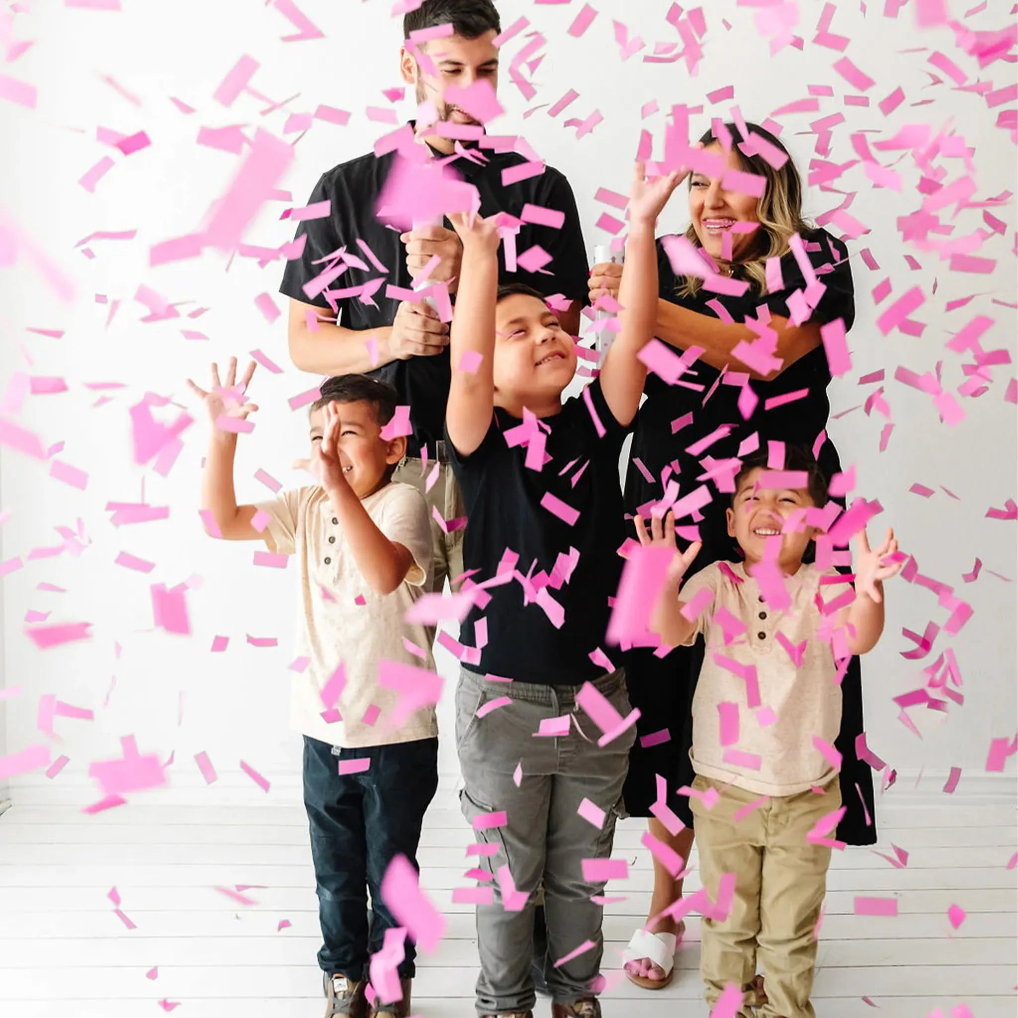 Pink Confetti Cannon