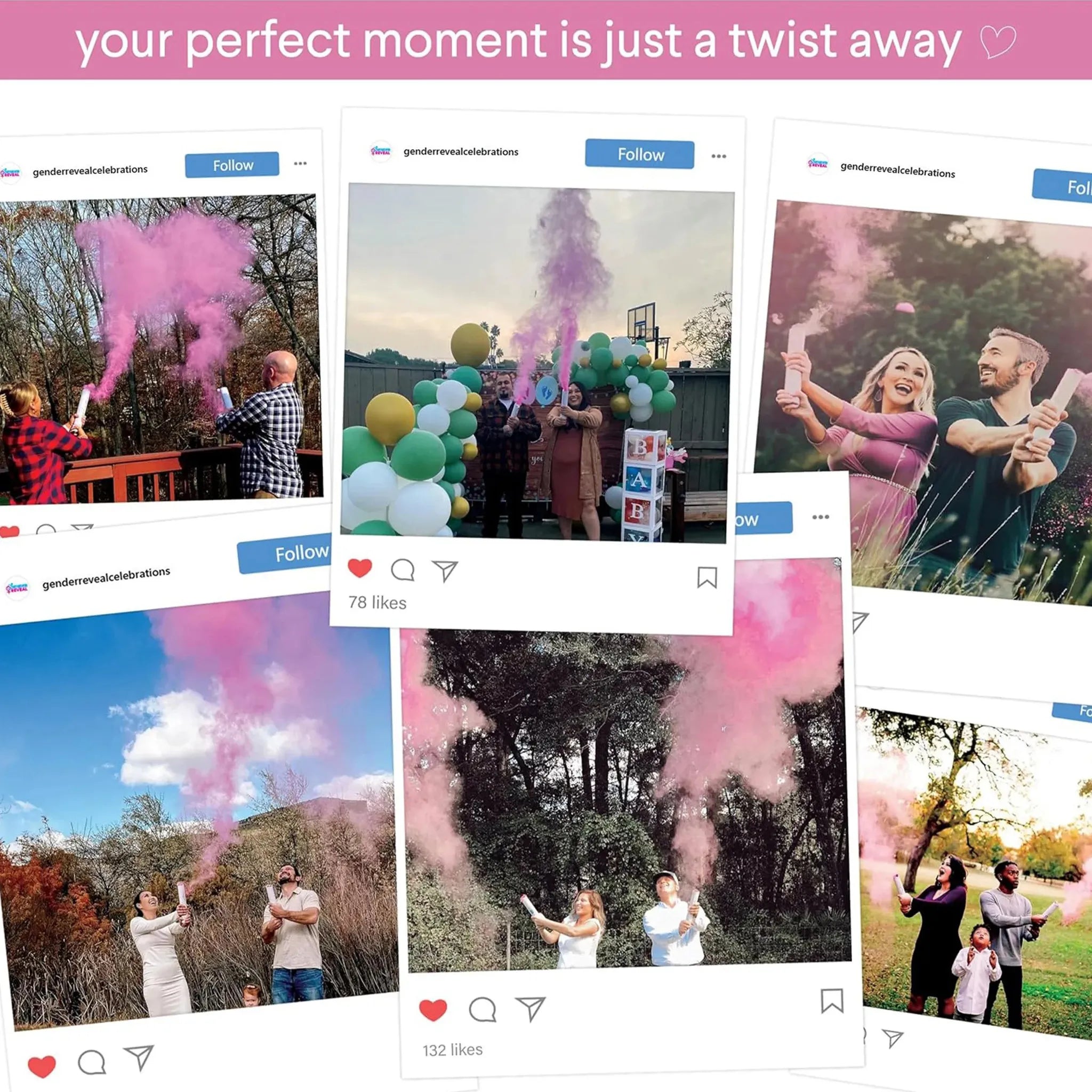 Gender RevealSmoke Cannon Celebrations