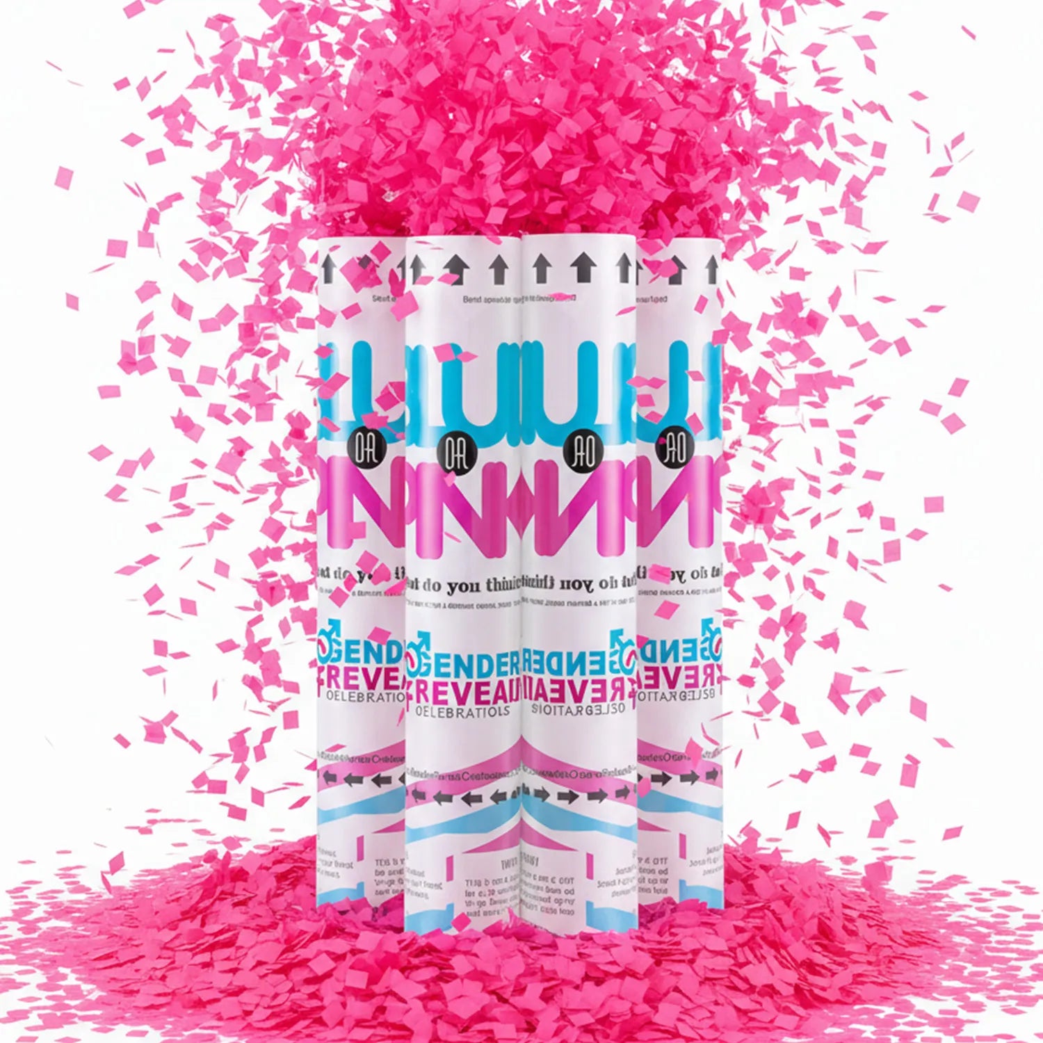 Gender Reveal Confetti Cannons