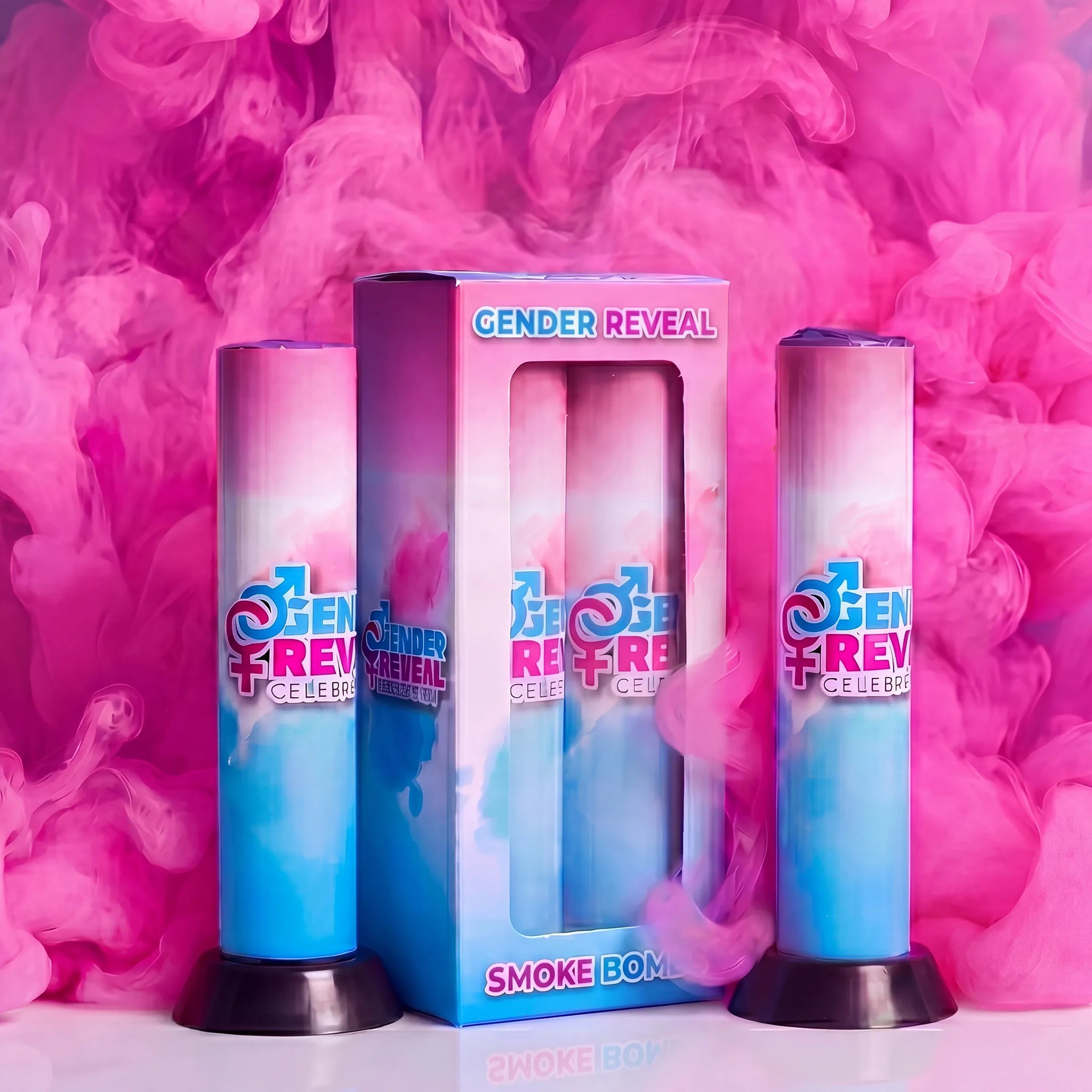 Pink Smoke Bomb