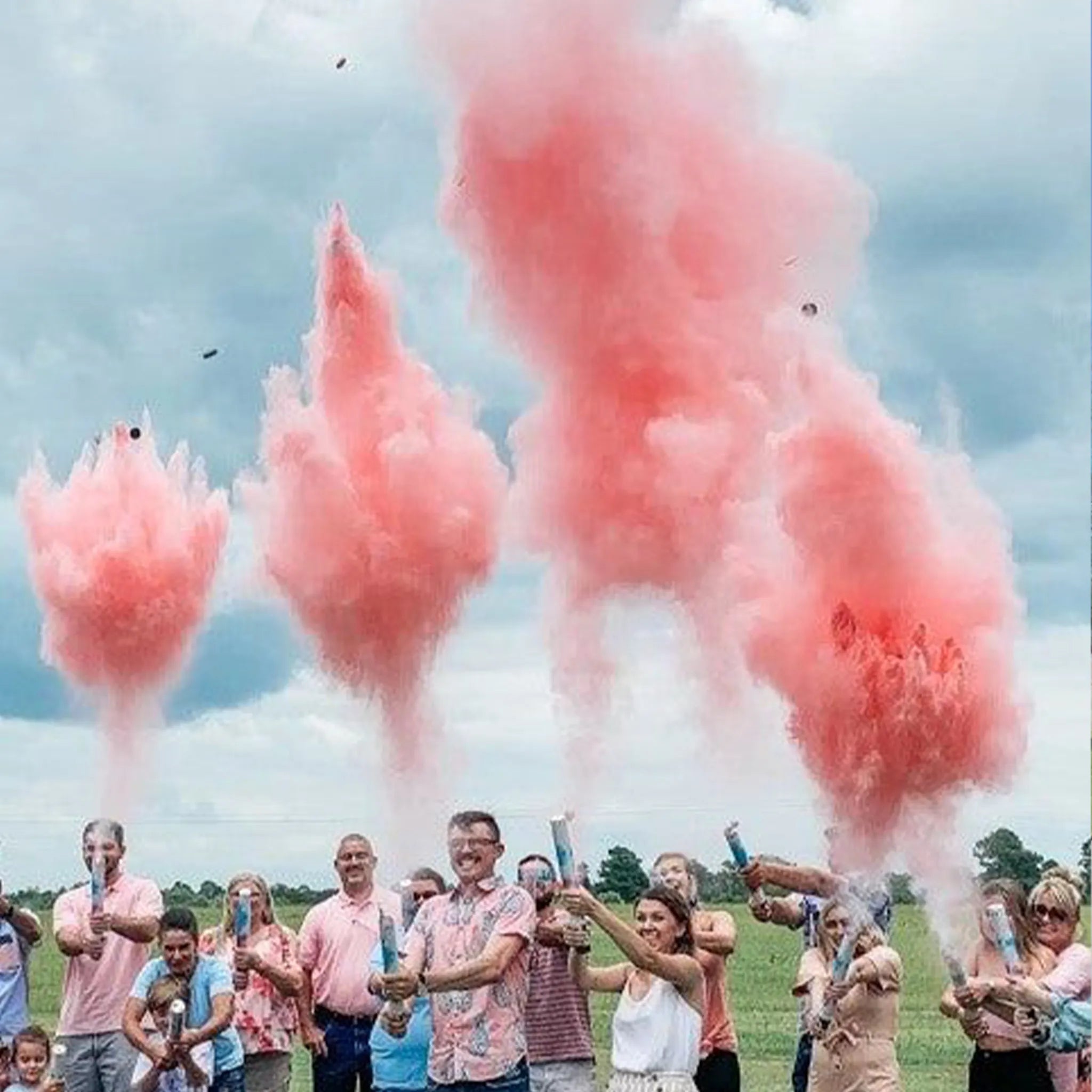 Pink Powder Cannons