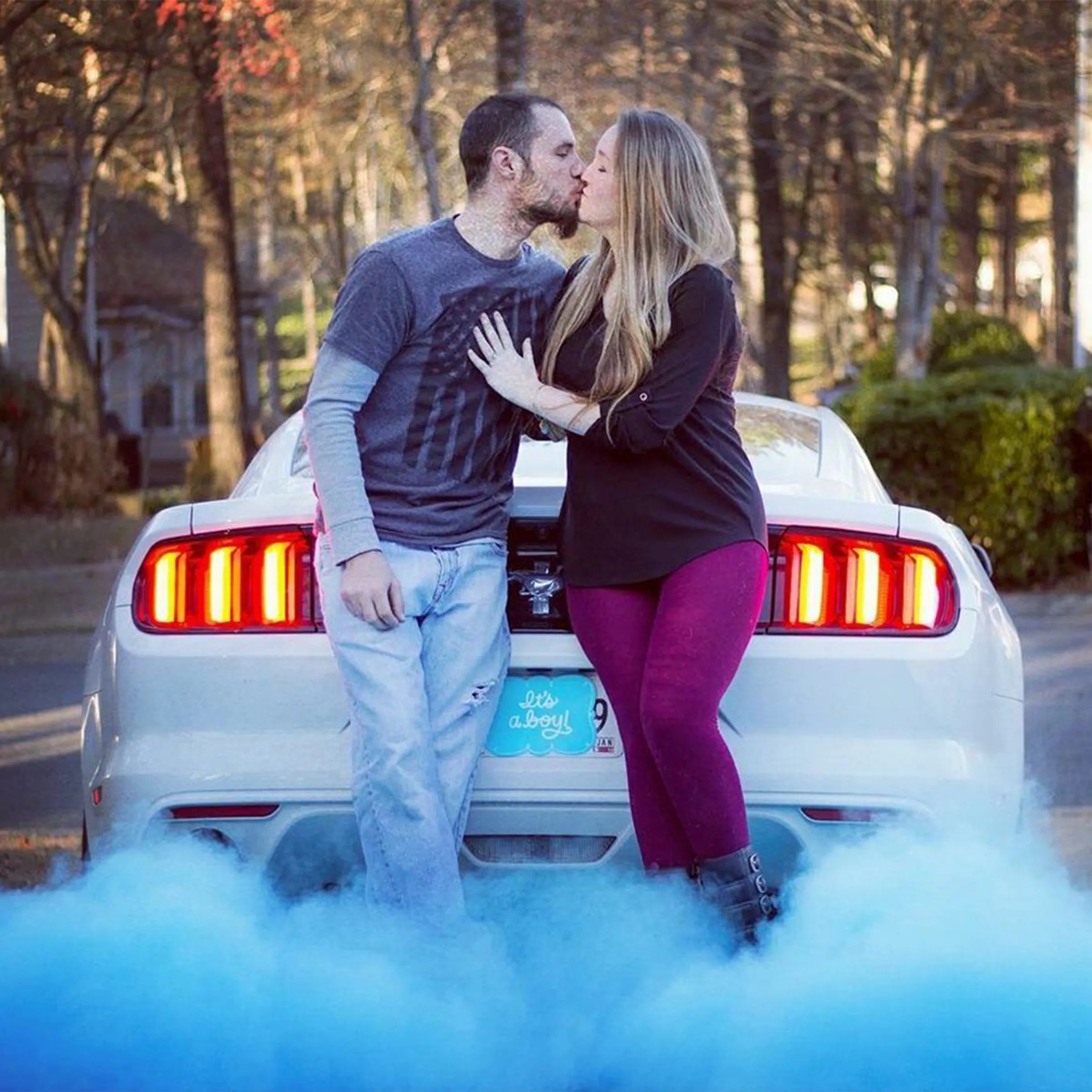 Blue Burnout Powder Kit