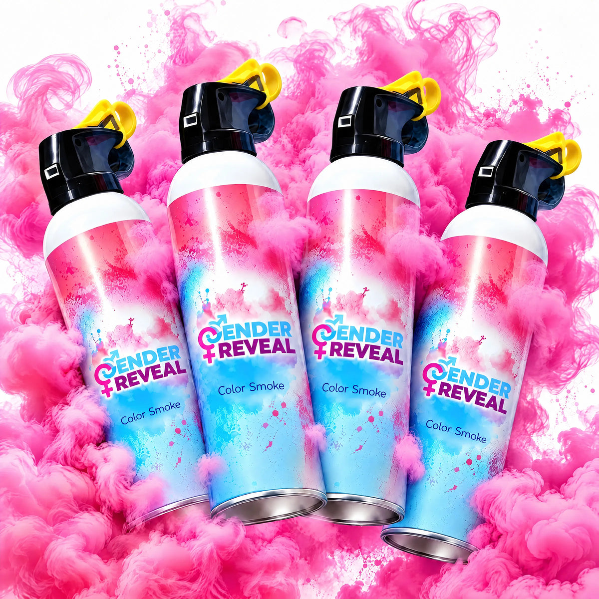 Pink Gender Reveal Powder Blaster