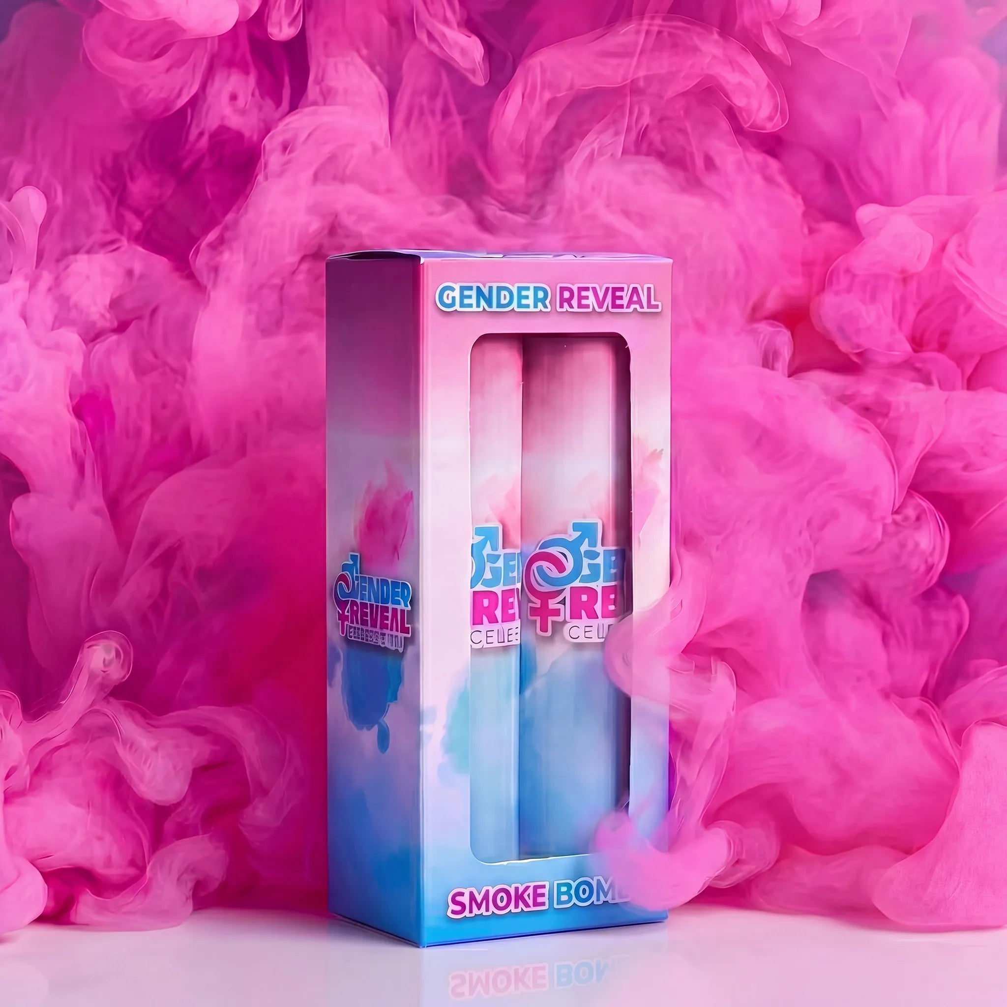 Pink Smoke Bomb