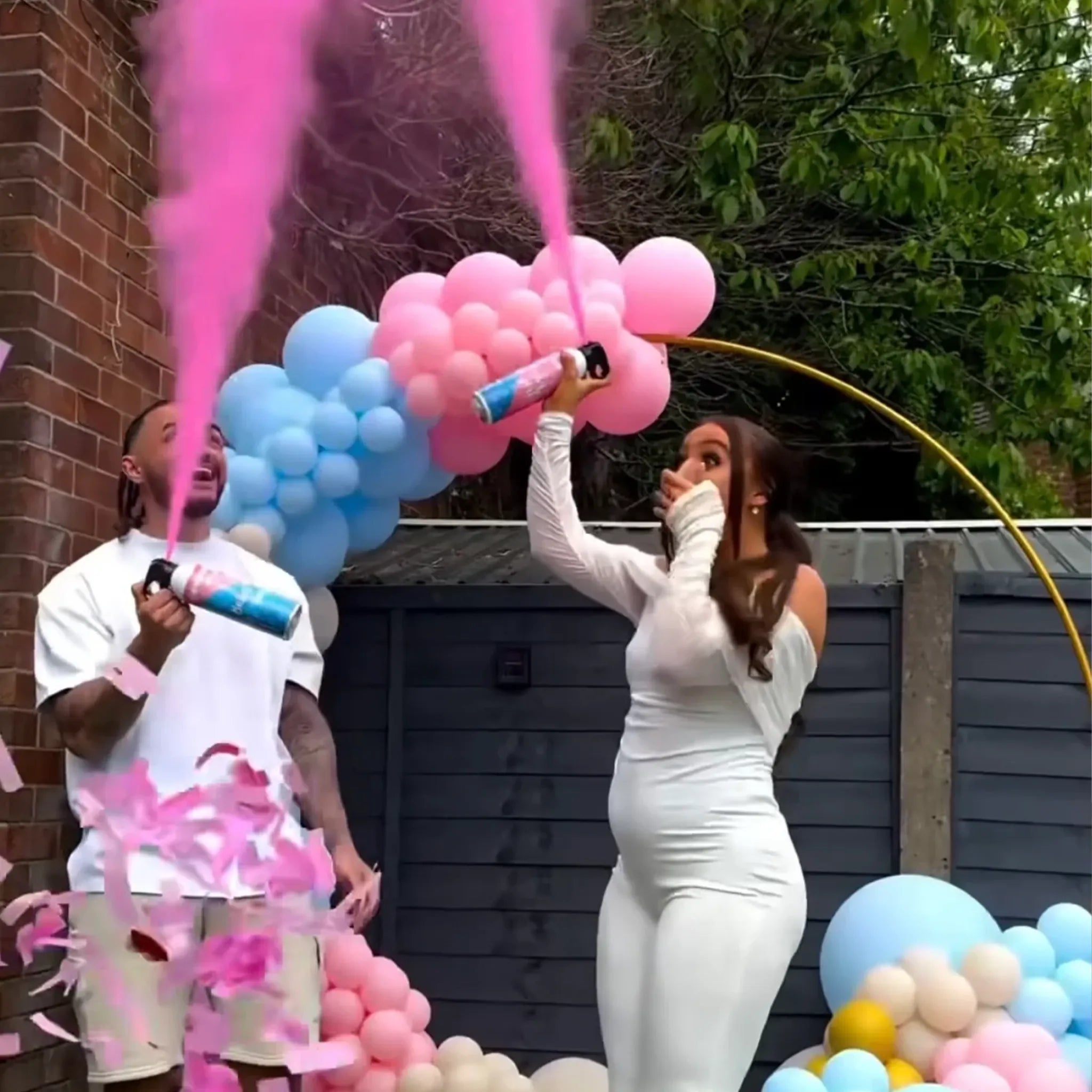 Gender Reveal Fire Extinguisher
