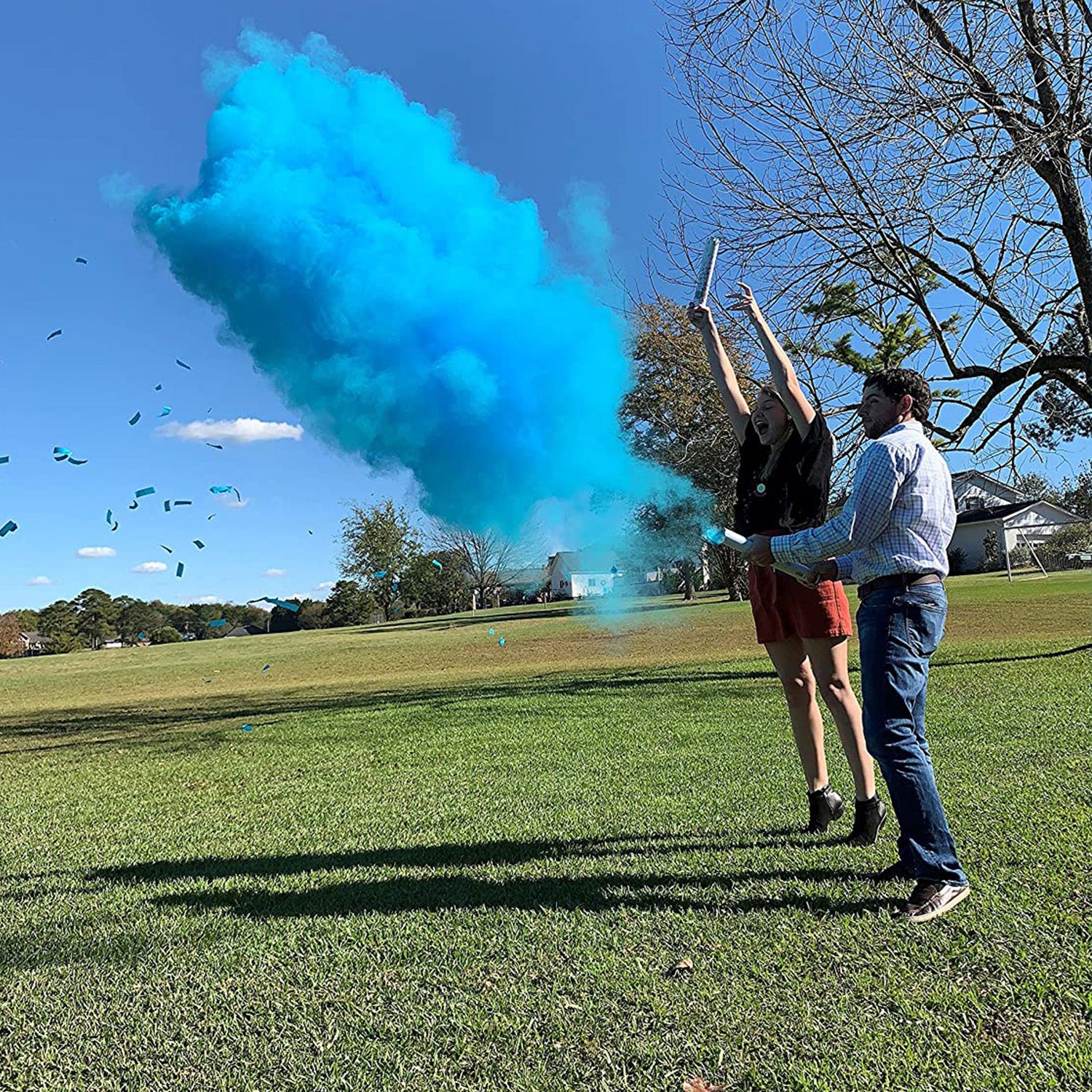 Blue Gender Reveal Smoke Kit