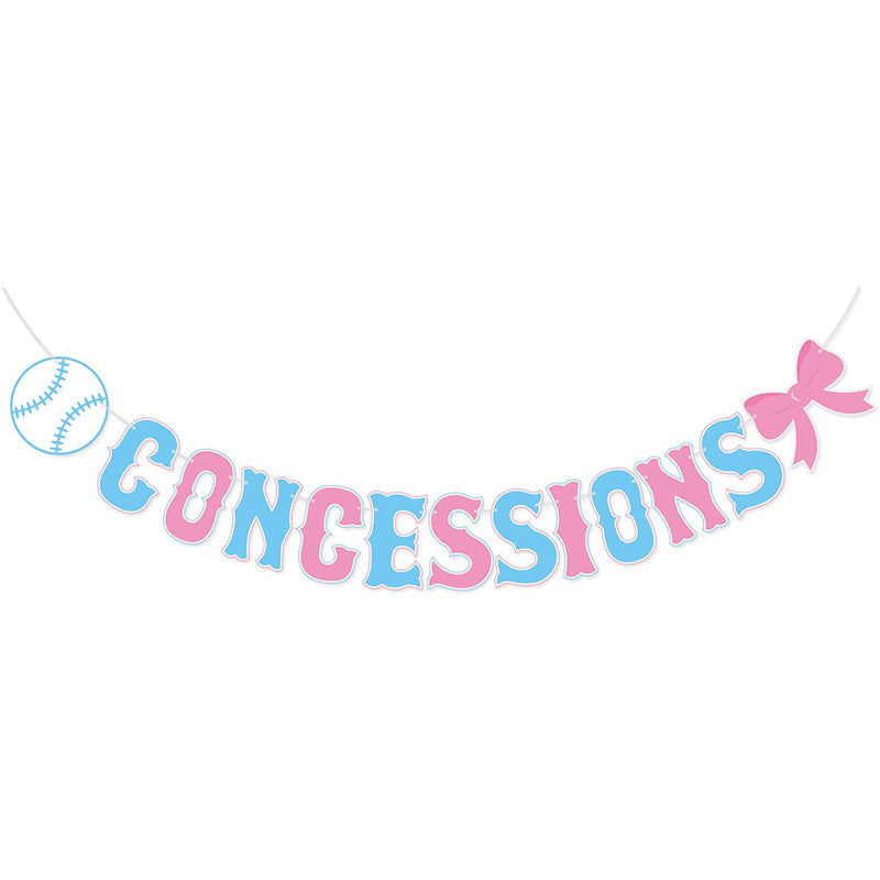 Concessions Gender Reveal Banner