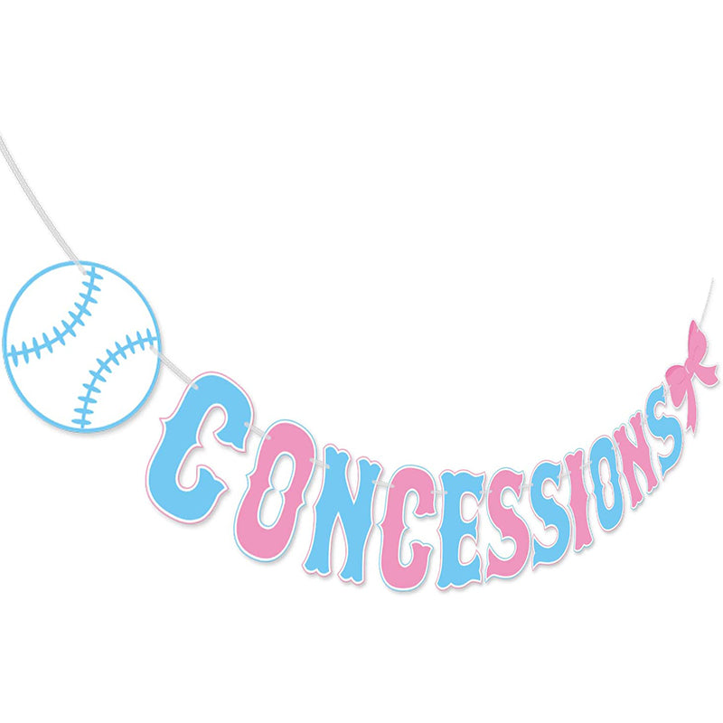 Gender Reveal Concessions Banner
