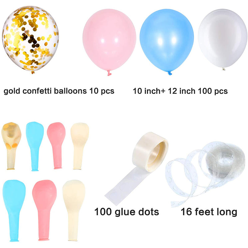Gender Reveal Balloon Garland Kit