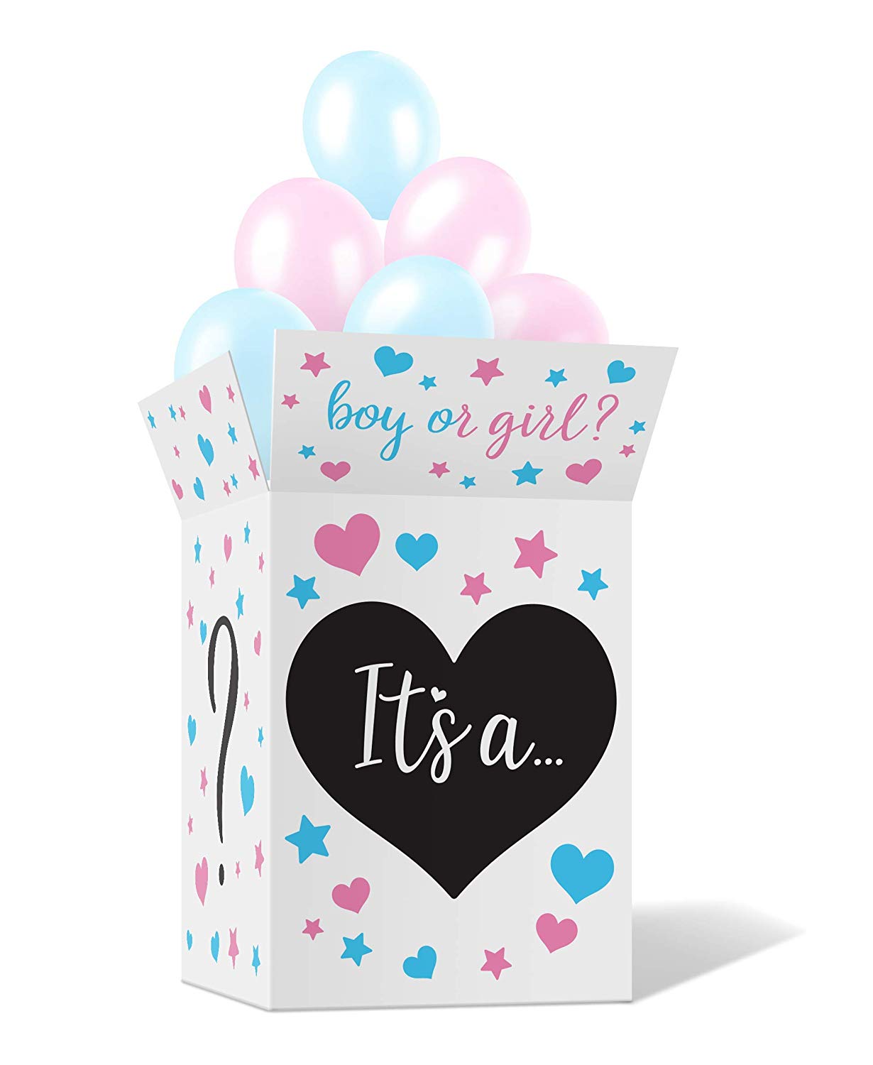 Gender Reveal Balloon Box