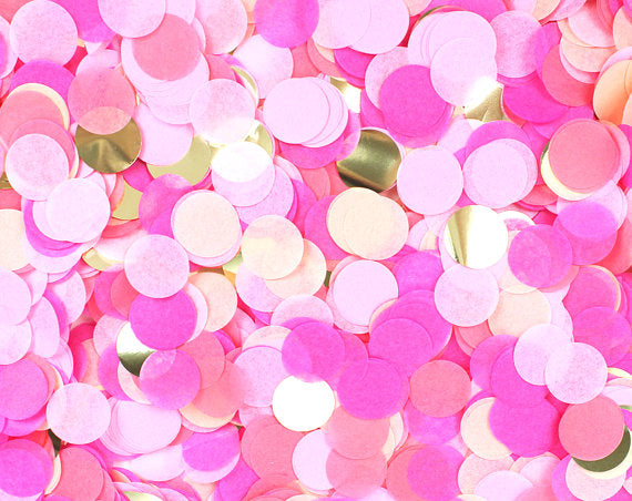 Girl Confetti Balloon Pop Gender Reveal