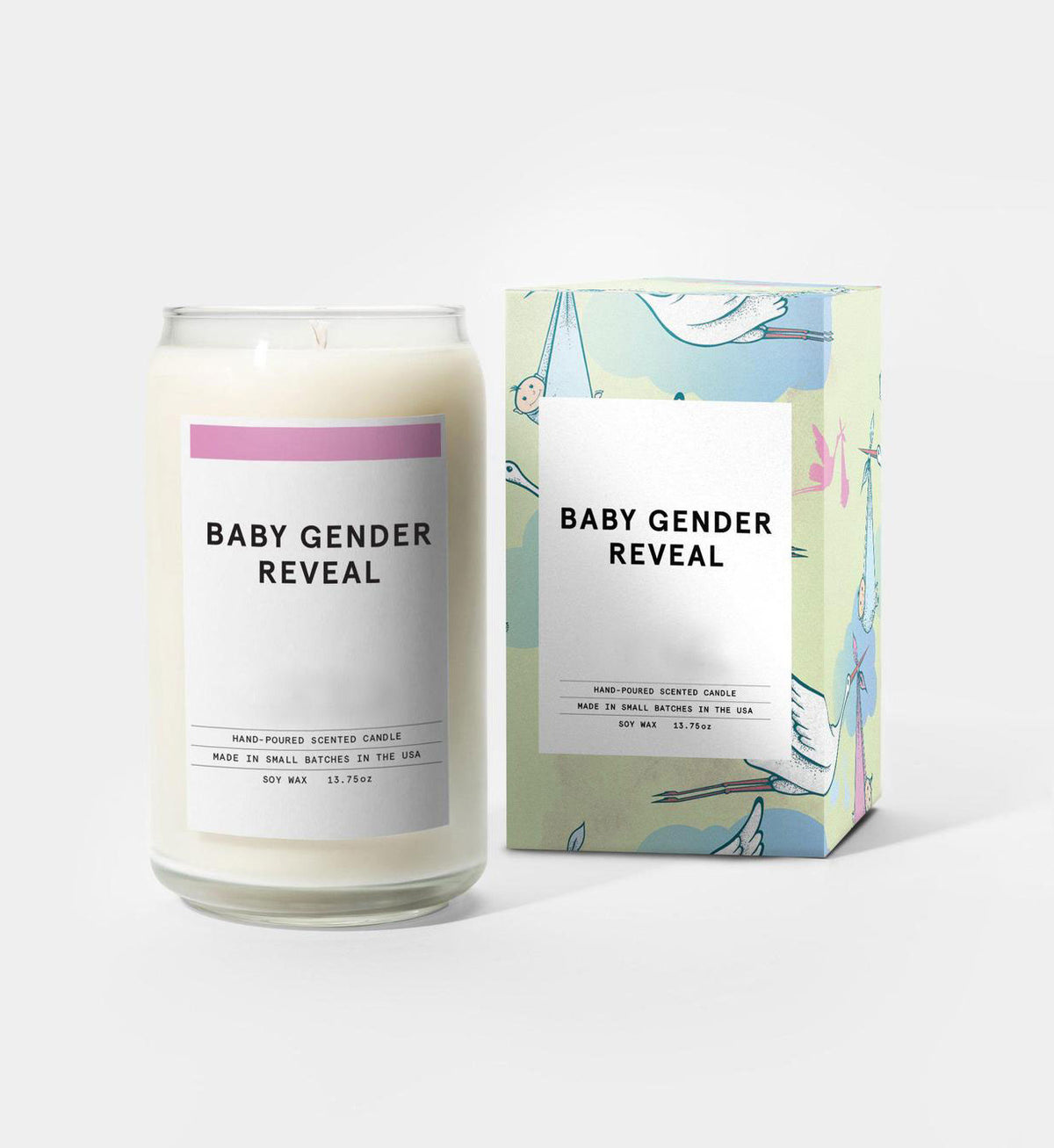 Gender Reveal Candle
