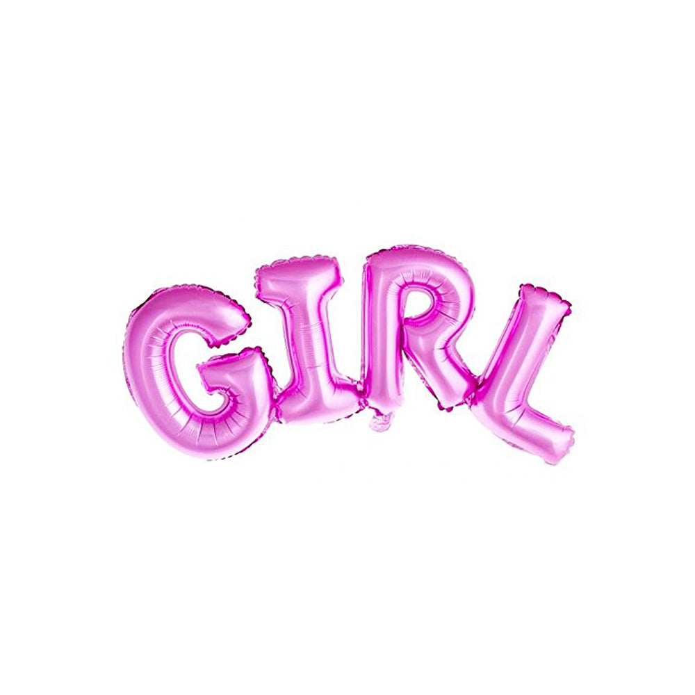 Pink Girl Gender Balloon