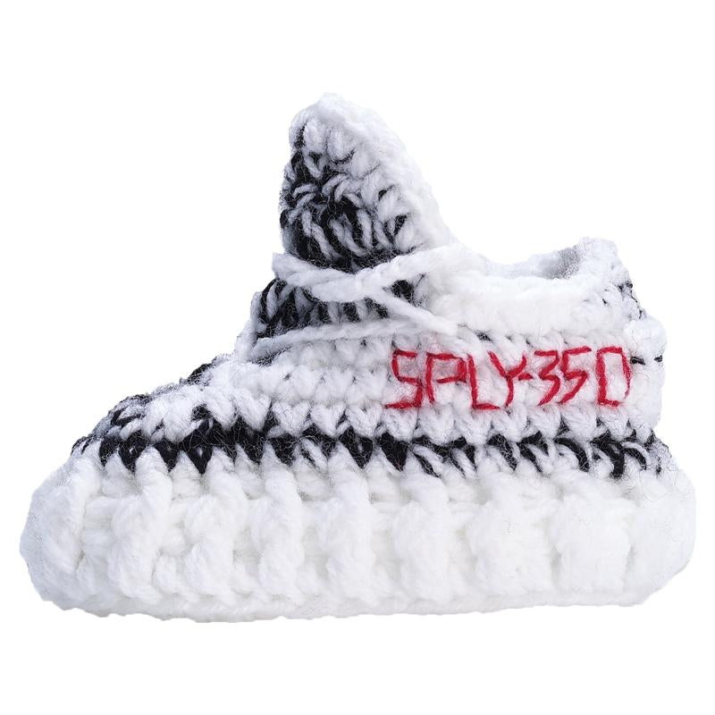 Zebra-Crochet-Booties