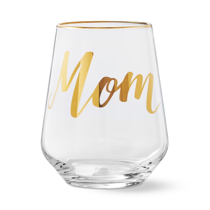 Best Mom Wine Glass