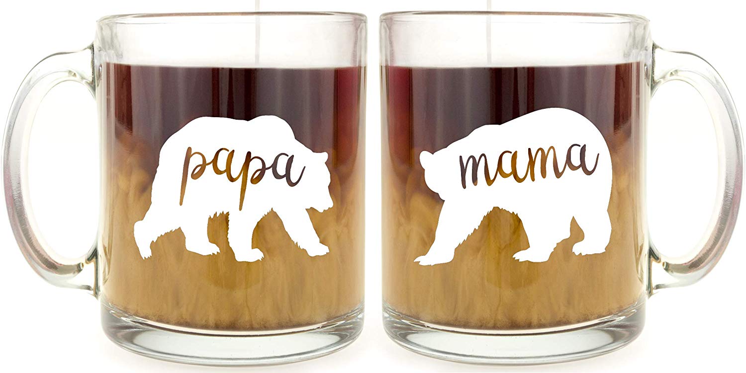 Mom and Dad Coffee Mug Set