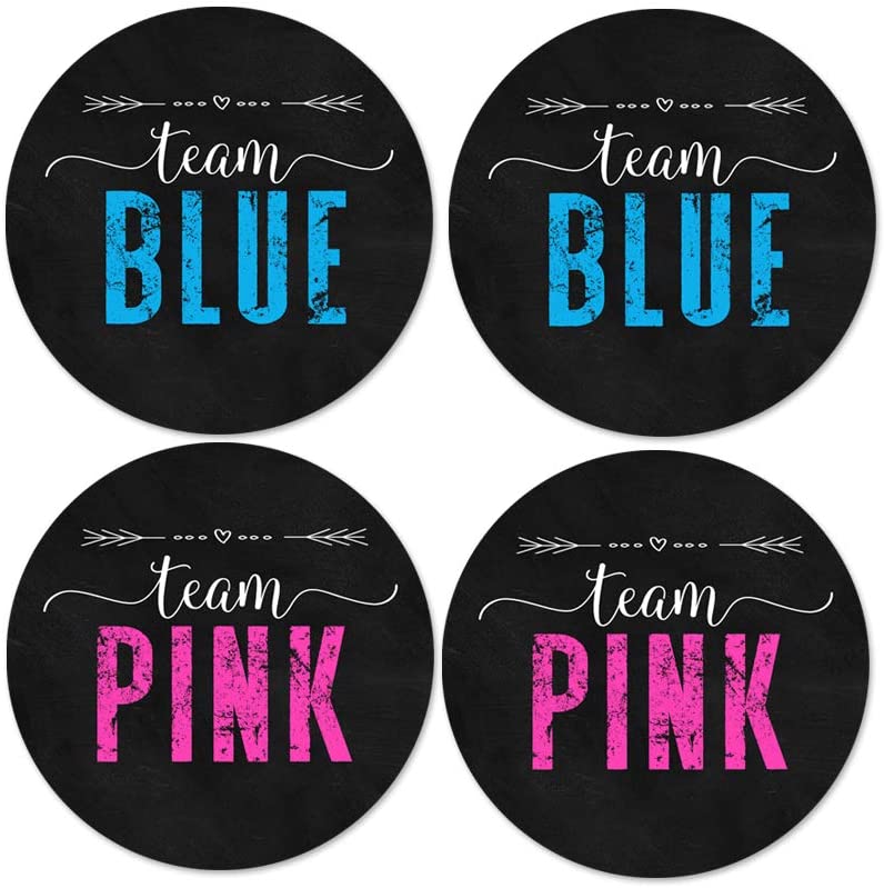 Party Stickers For Gender Reveal