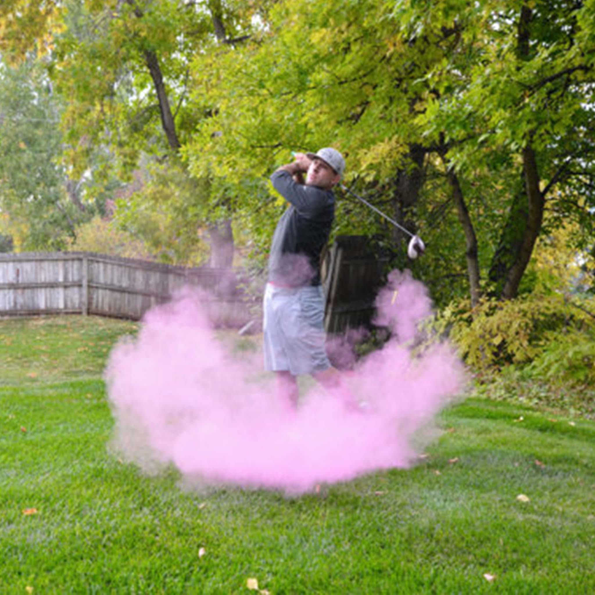 Pink Golf Ball Reveal Girl