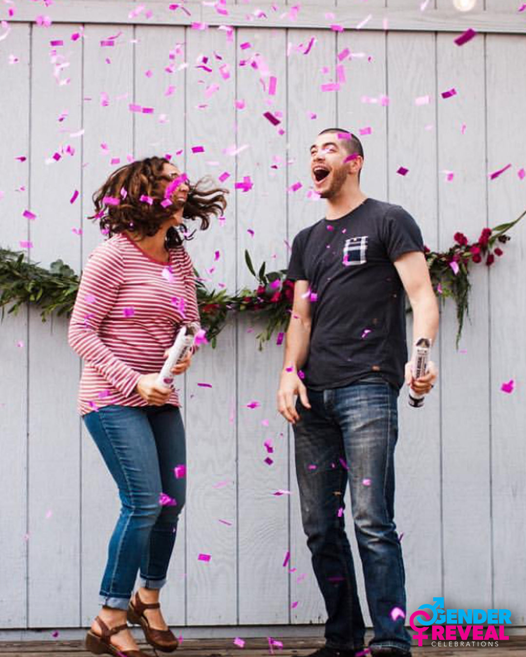 Gender Reveal Confetti Canon Pink – Lamay