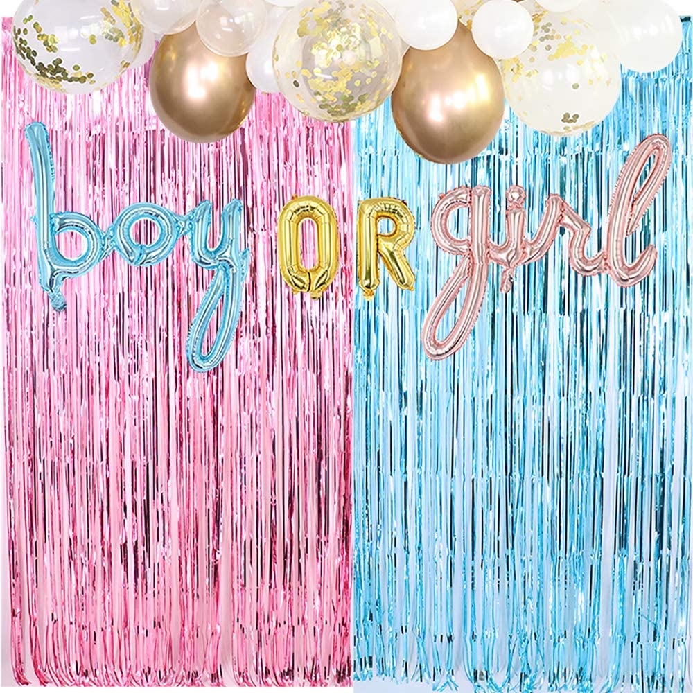 Gender Reveal Curtains  Gender Reveal Celebrations