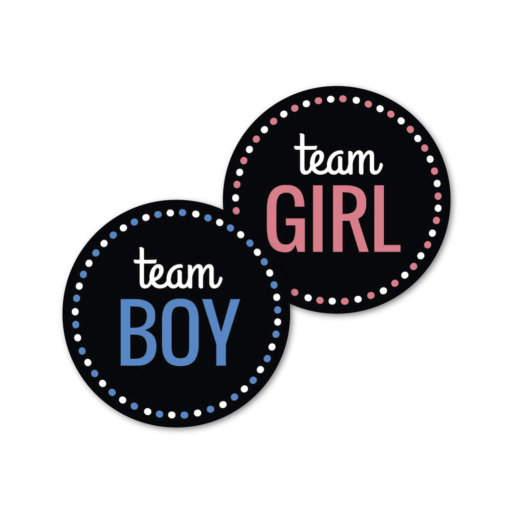 Team Girl Team Boy Sticker