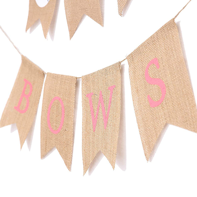 baseball or bows gender reveal decorations