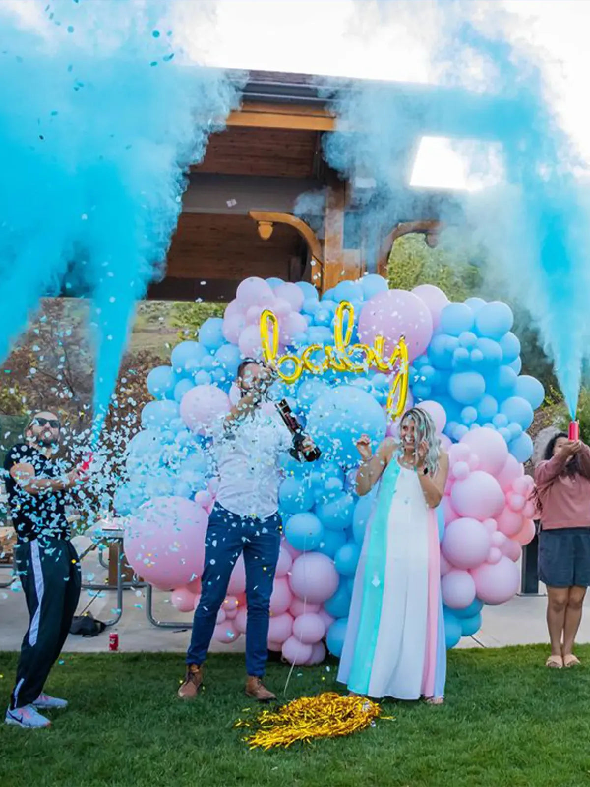 Gender Reveal Ideas Using Fire Extinguishers