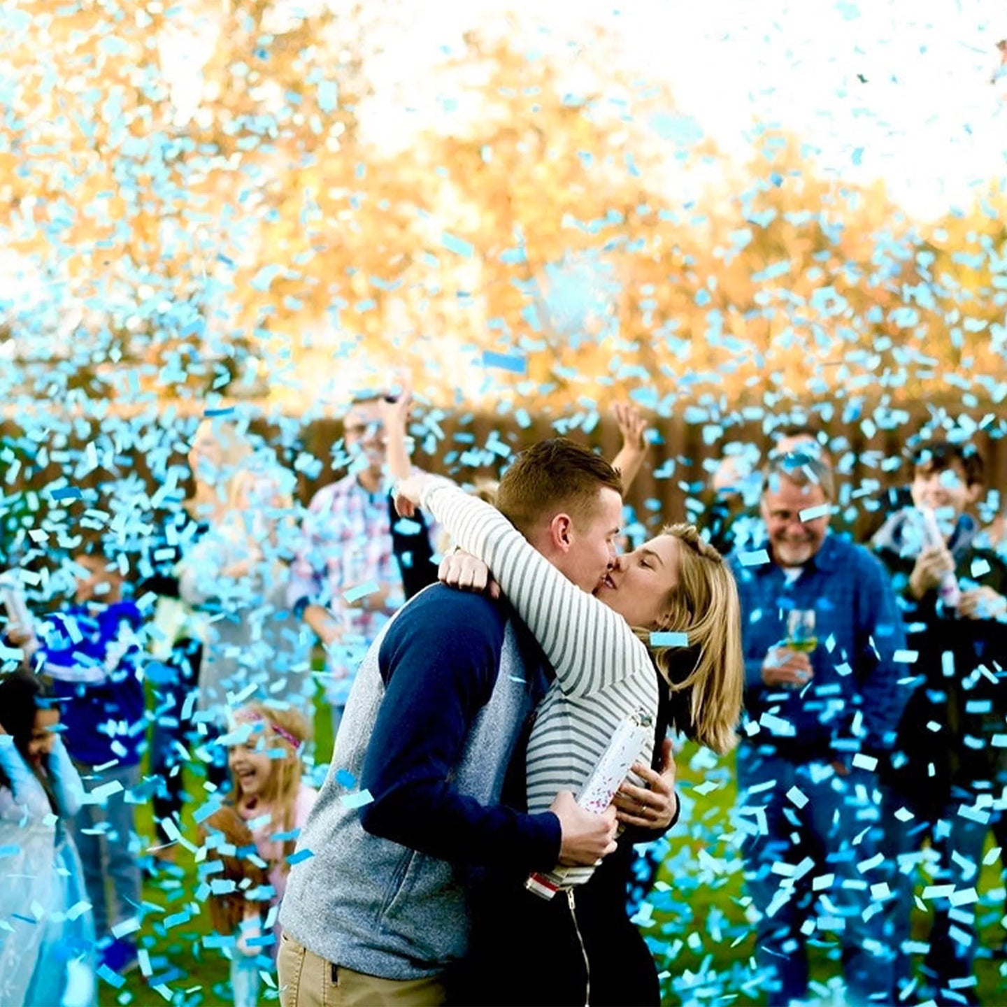 Gender Reveal Celebration Confetti Cannons