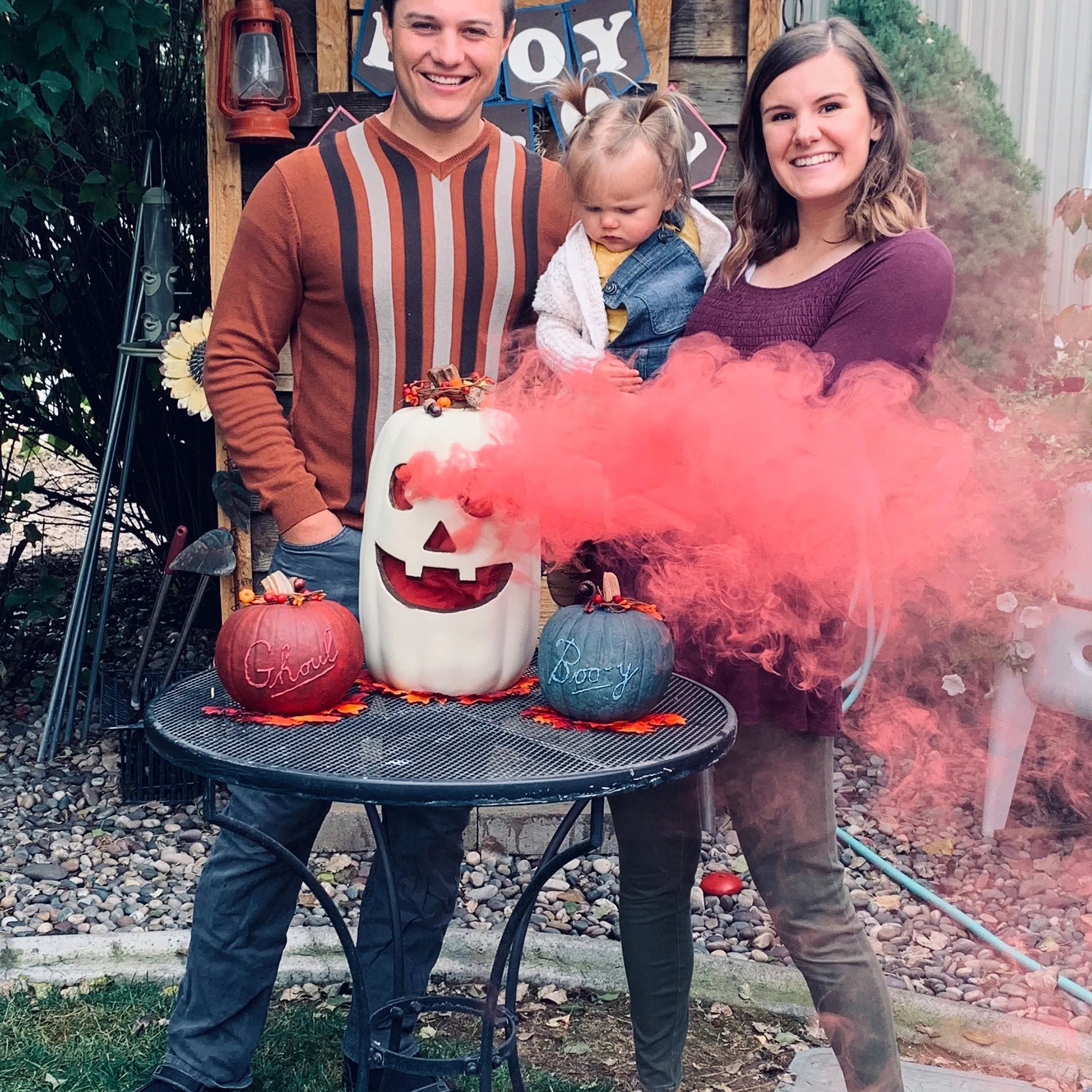 Pink Pumpkin Gender Reveal