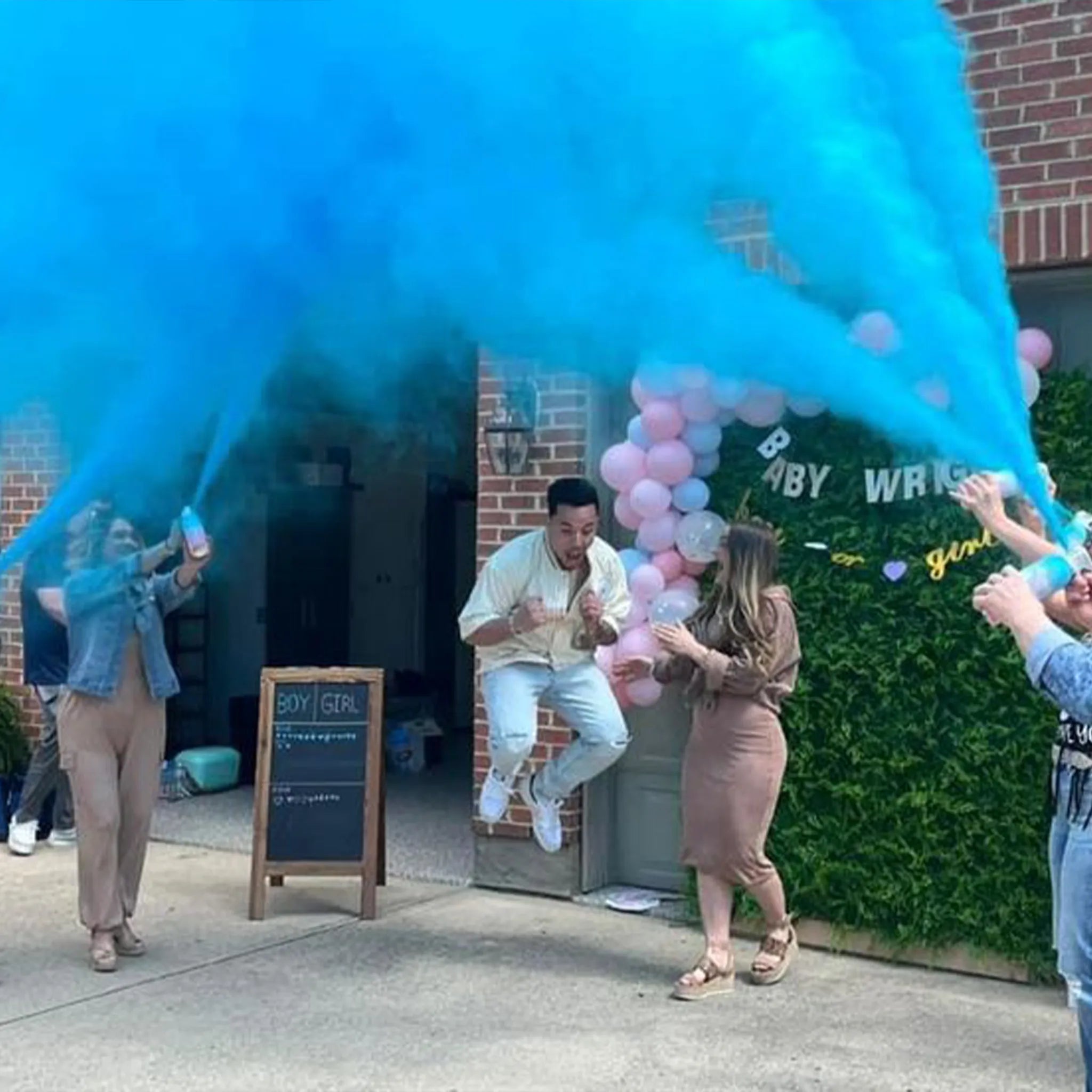 Gender Reveal Fire Extinguisher