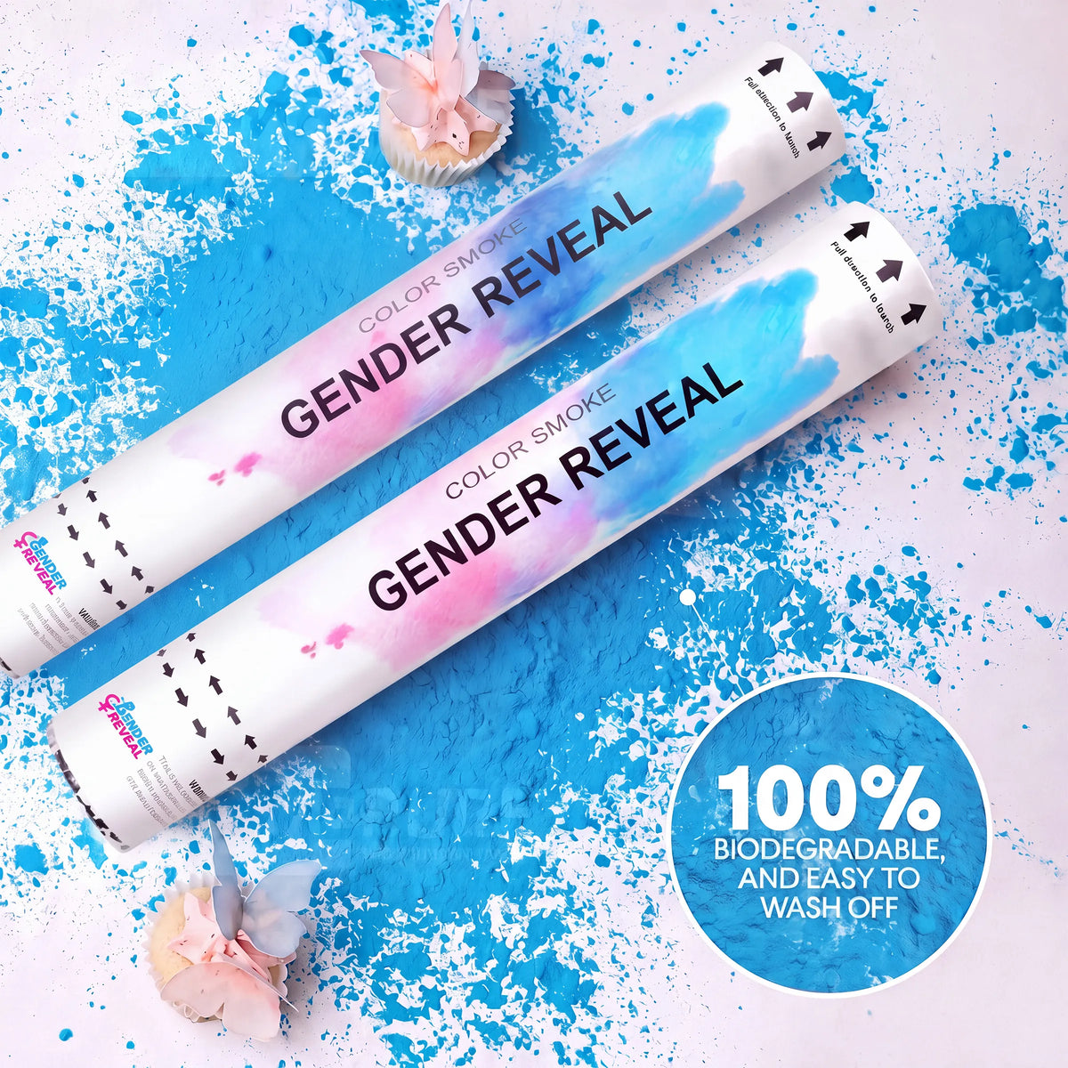 Gender Reveal Smoke Cannons
