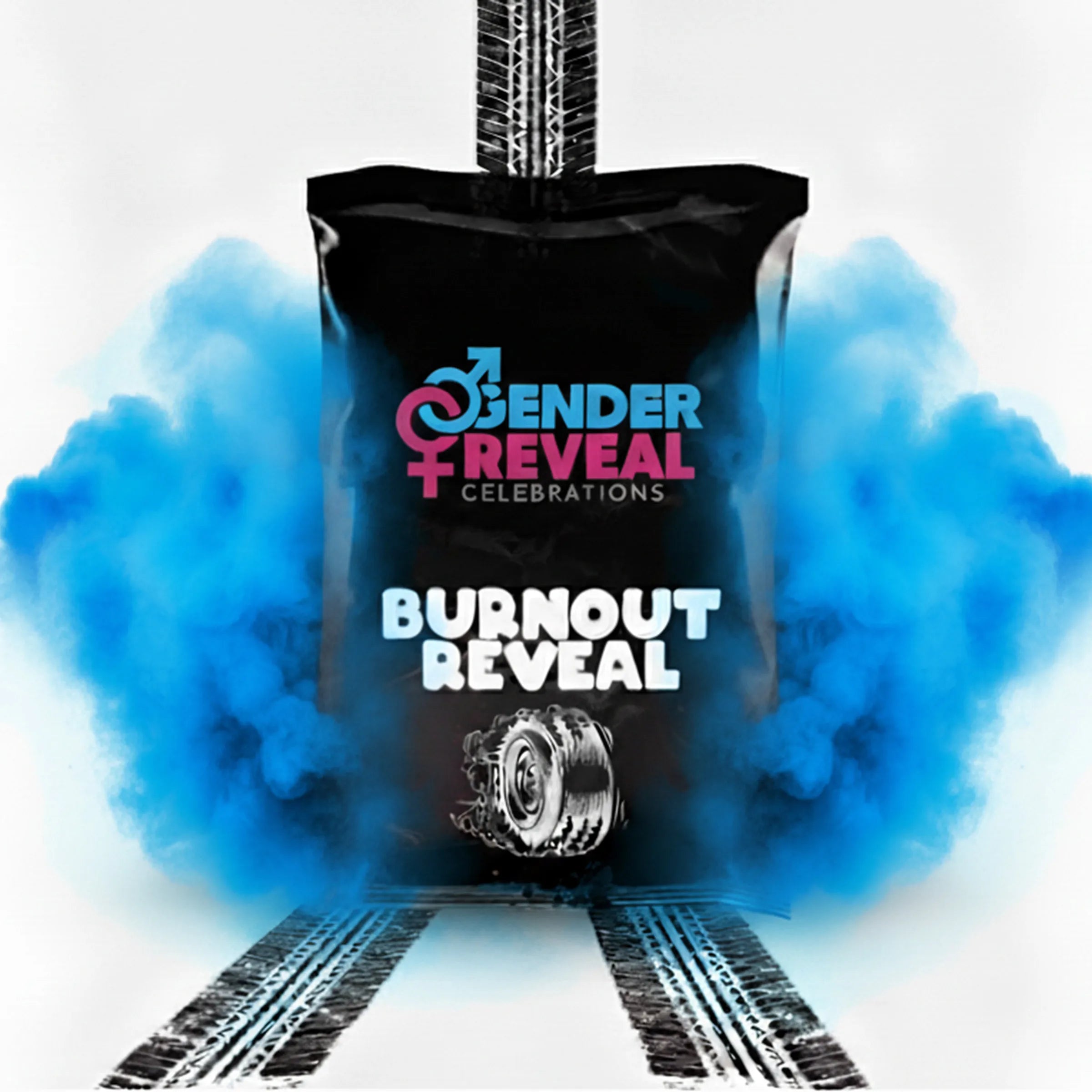 Blue Burnout Powder Kit