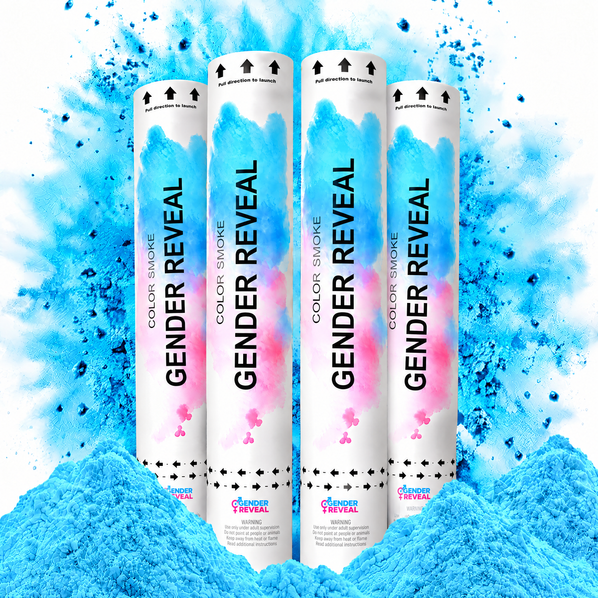 Gender Reveal Smoke Cannons