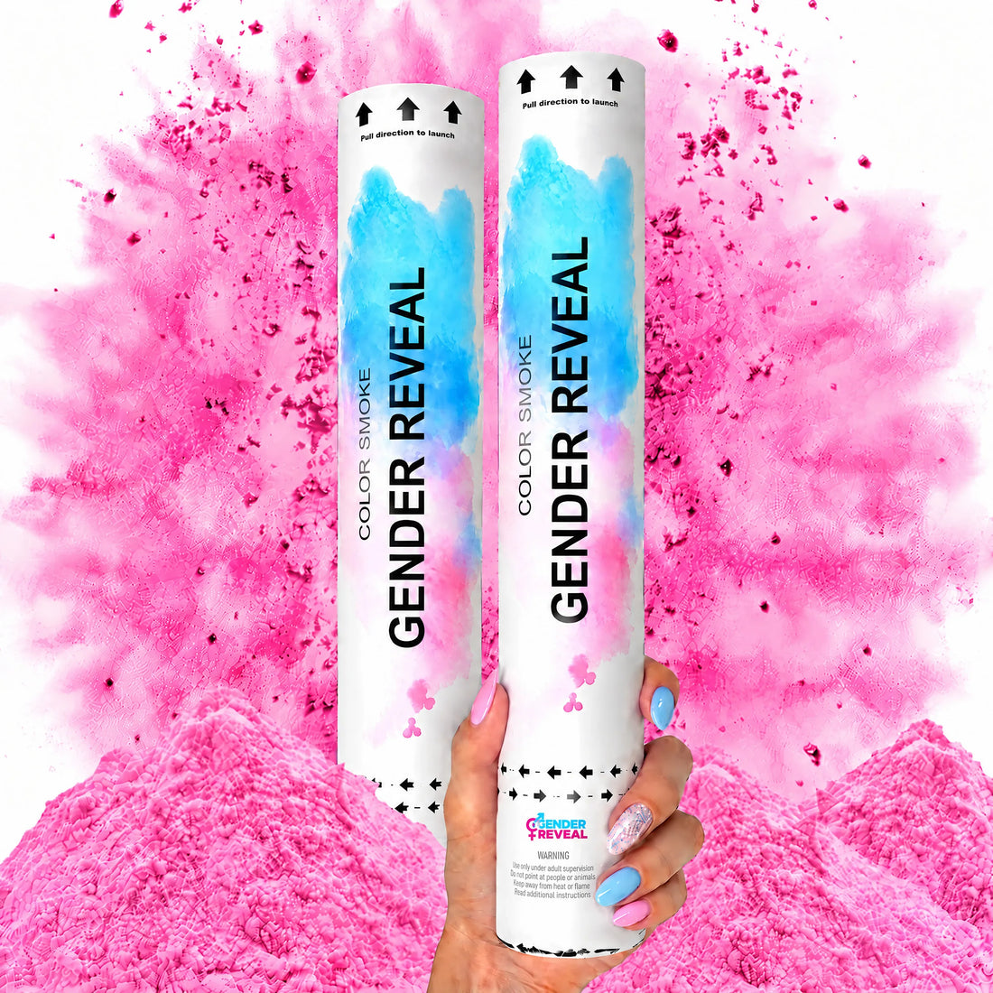 Pink Powder Cannons