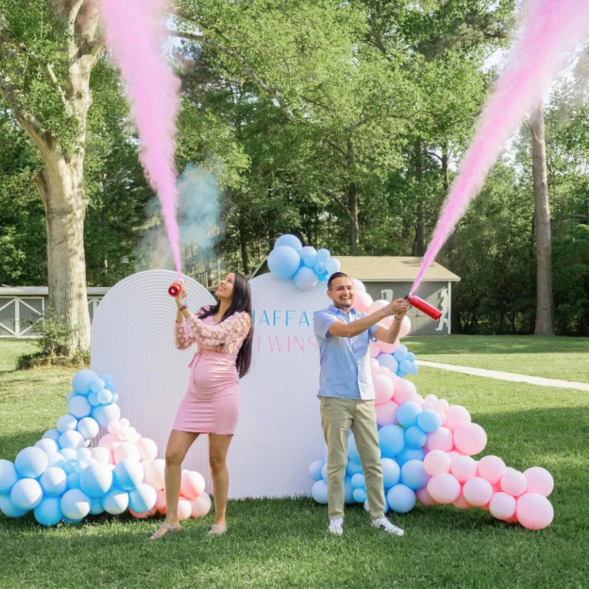 Pink Gender Reveal Powder Blaster