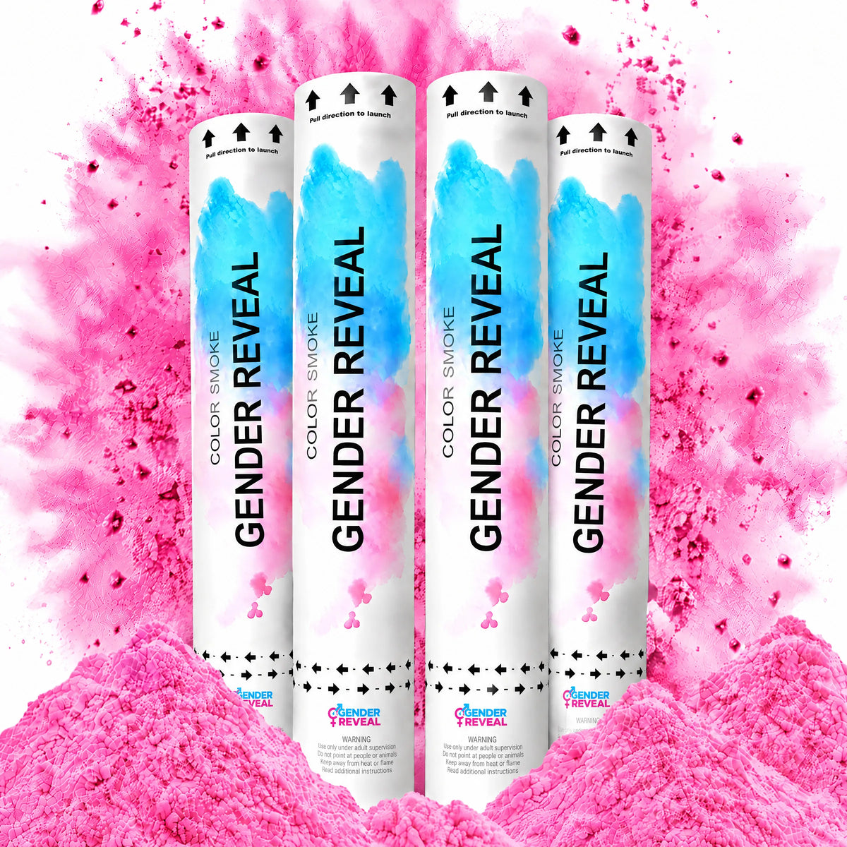 Pink Powder Cannons