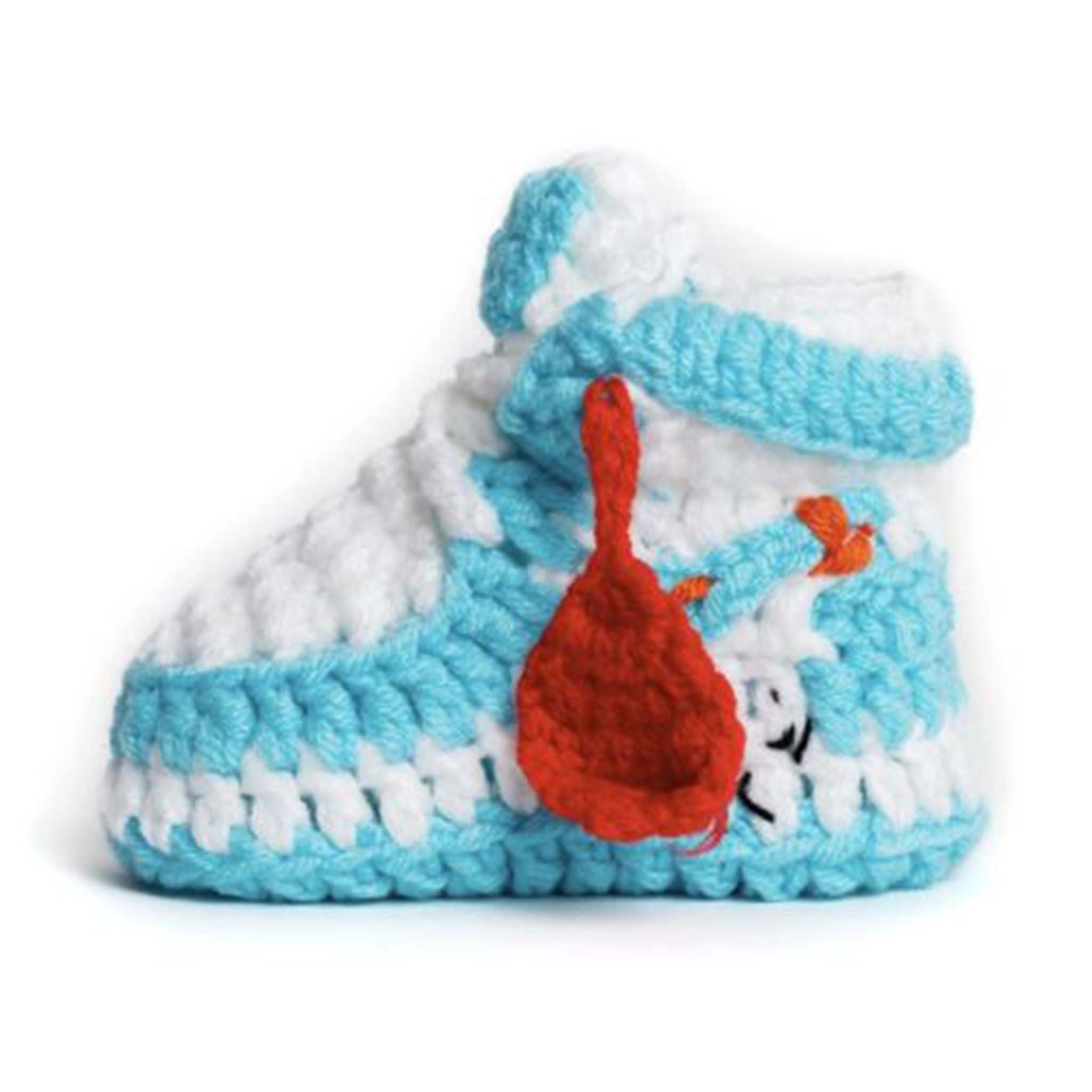 baby blue booties