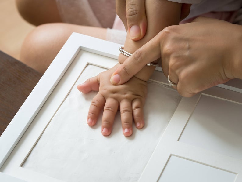 handprint art for babies