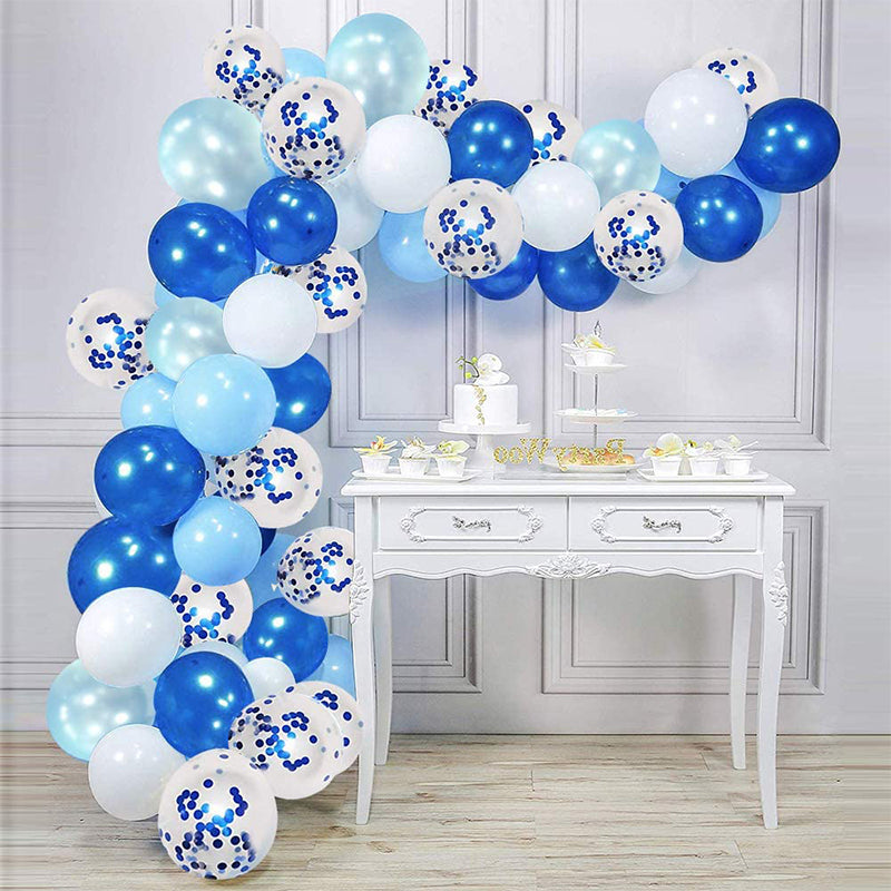 Blue Balloons Garland