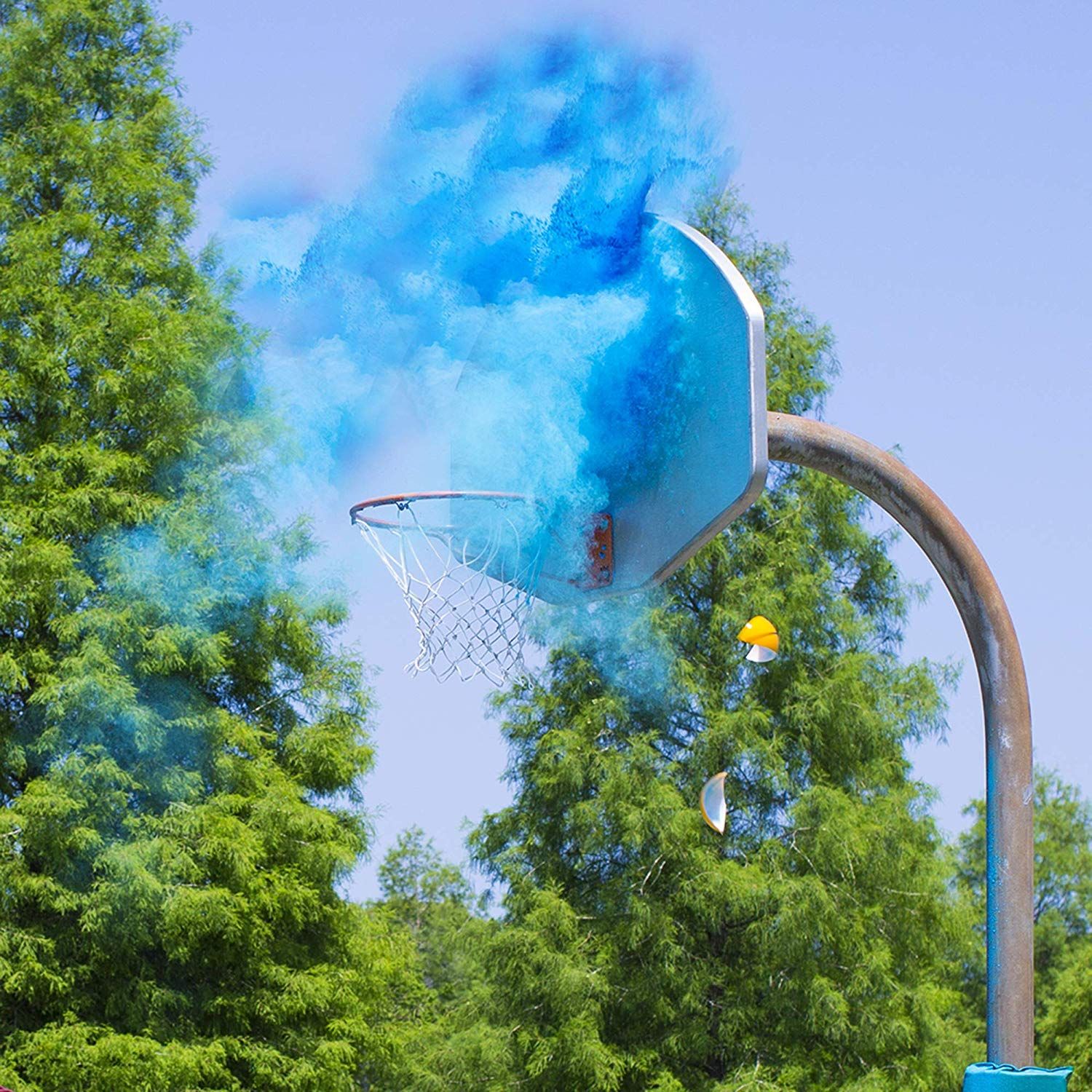 Boy Blue Gender Reveal Basketball