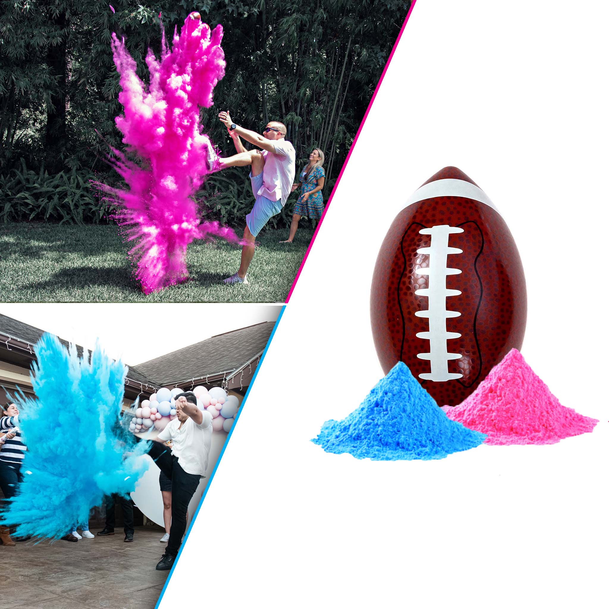 gender reveal football