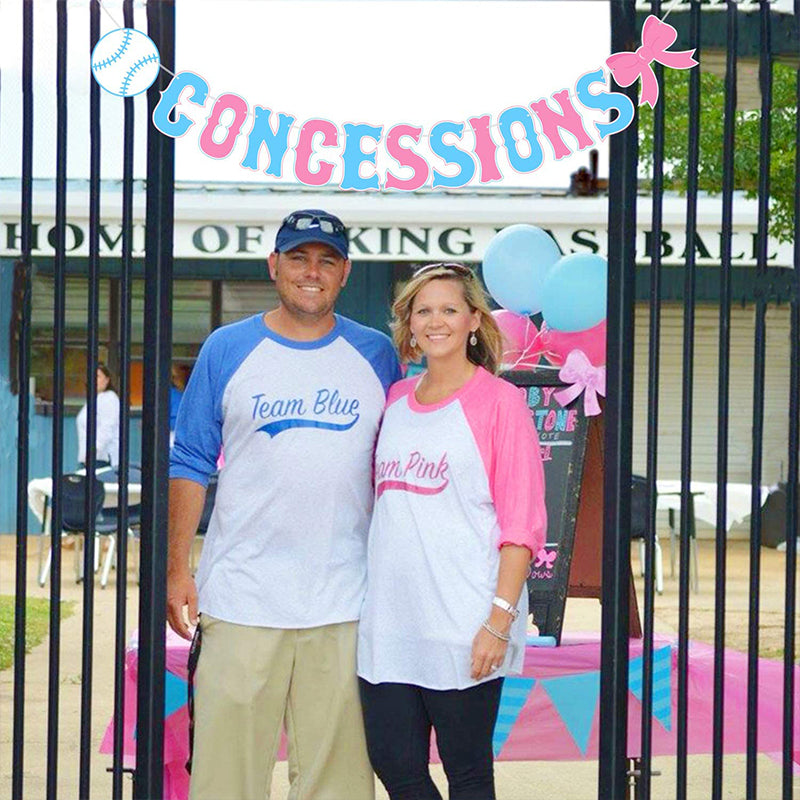Gender Reveal Party Baseball Concessions
