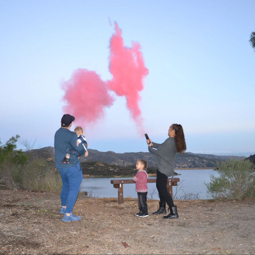 Pink Gender Reveal Powder Cannon