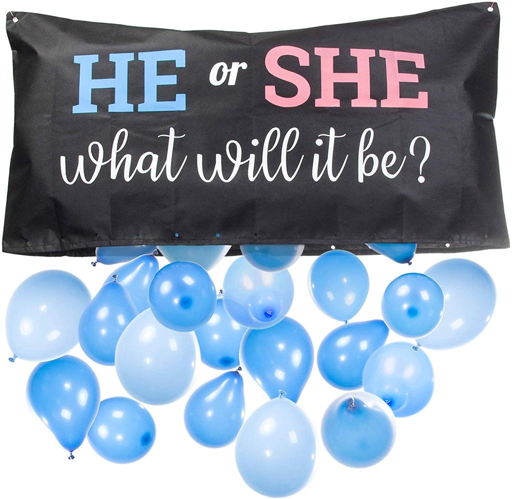 Gender Reveal Balloon Drop