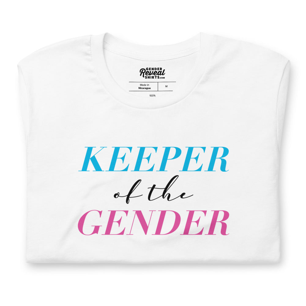 Keeper Of The Gender T Shirt
