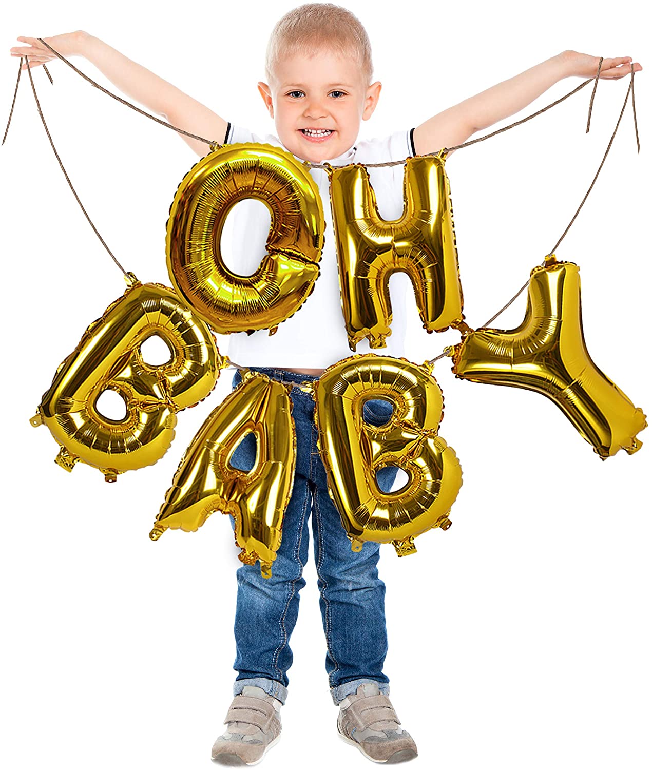 16 Inch Oh Baby Balloons - Main Image