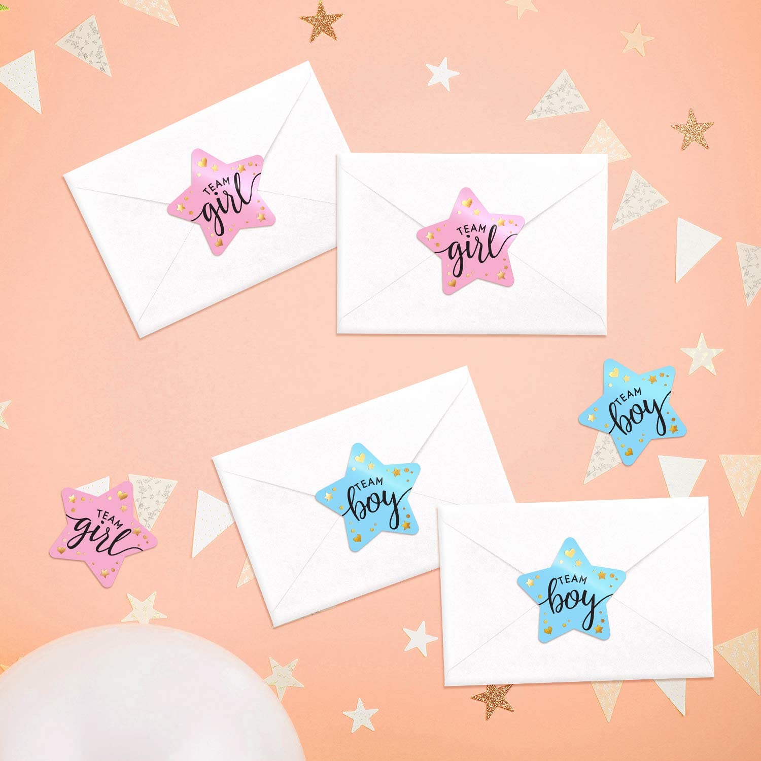 Gender Reveal Sticker